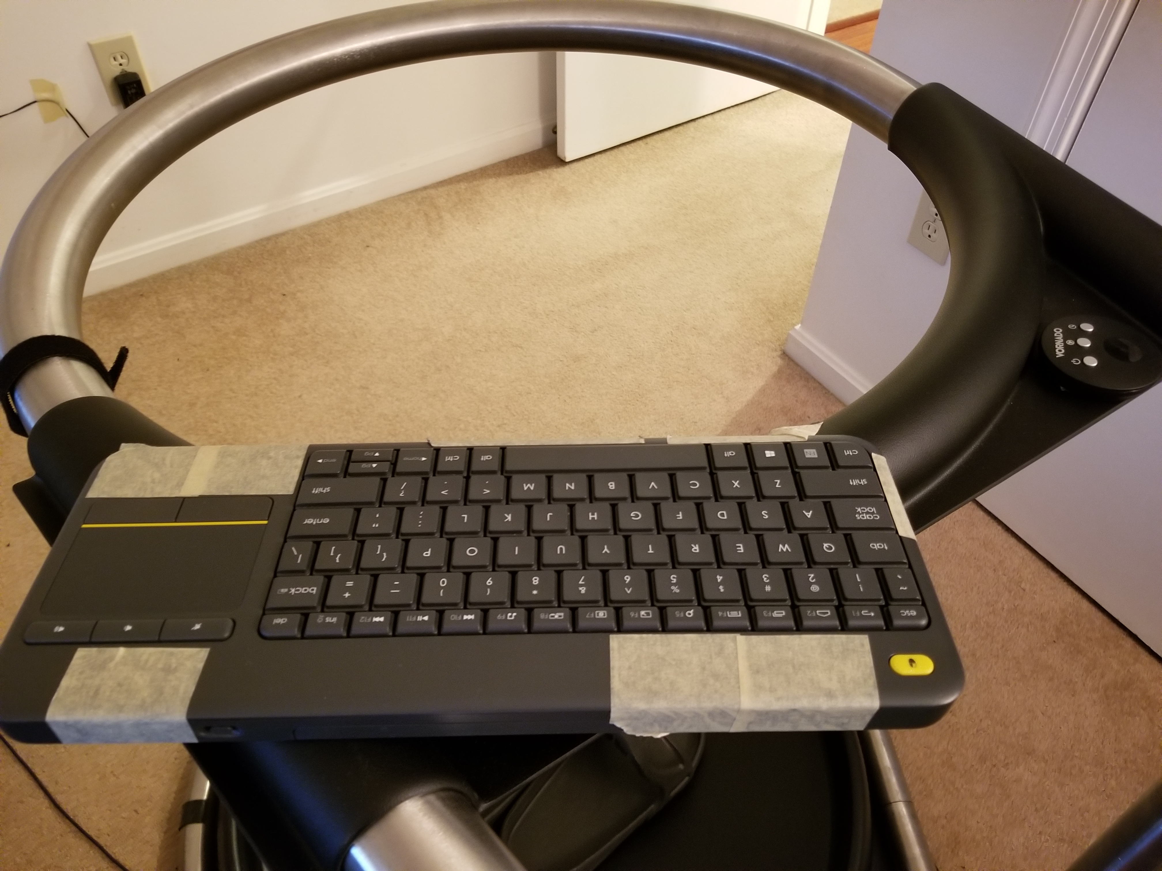 Treadmill Keyboard Virtual Reality | Technomancer's Sanctum