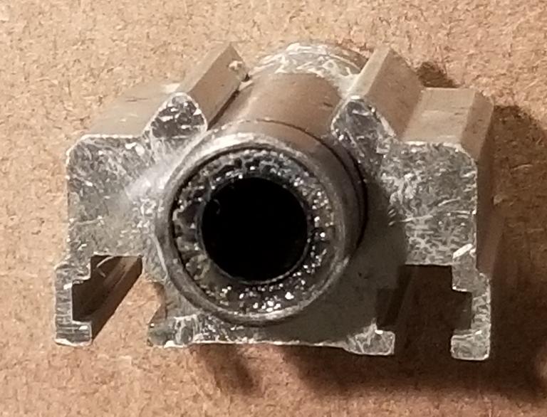 linear bearing in bracket